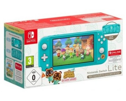 CONSOLA NINTENDO SWITCH LITE TURQ+ANIMAL