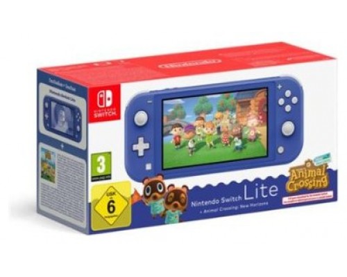 CONSOLA NINTENDO SWITCH LITE BLUE+ANIMAL