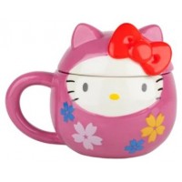 TAZA 3D KONIX HELLO KITTY DARUMA