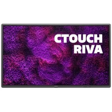 CTOUCH Riva 163,9 cm (64.5") 3840 x 2160 Pixeles Multi-touch Negro