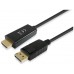 Cable displayport equip a hdmi macho - macho