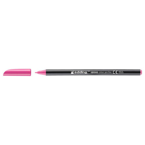 ROTULADOR PUNTA FINA 1200 ROSA EDDING 1200-09