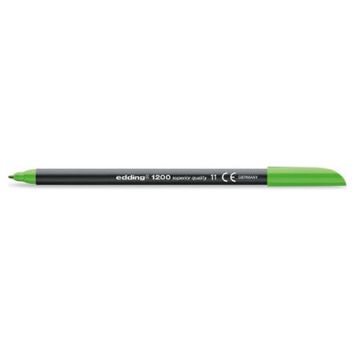 ROTULADOR PUNTA FINA 1200 VERDE CLARO EDDING 1200-11