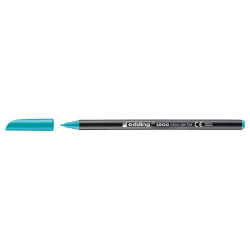 ROTULADOR PUNTA FINA 1200 AZUL TURQUESA EDDING 1200-14