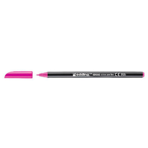 ROTULADOR PUNTA FINA 1200 ROSA FLUORESCENTE EDDING 1200-69
