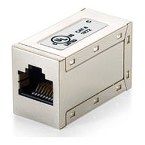 Adaptador rj45 equip cat6 apantallado hembra-MR2 Adaptador rj45 equip cat6 apantallado hembra