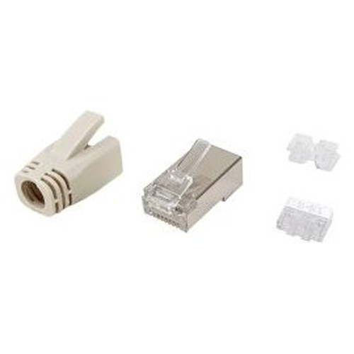 KIT 100 CONECTORES RJ45 EQUIP CATEGORIA 6A 121182