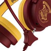 HARRY POTTER-AURICULARES INTERACTIVOS CON ESCUDO DE HOGWARTS KIDS+MICROFONO