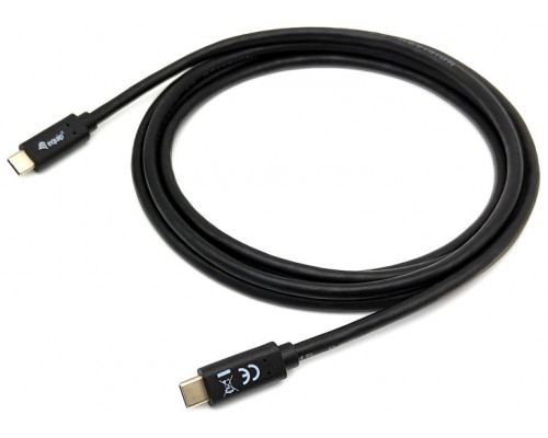 CABLE USB-C MACHO USB-C MACHO USB 3.2 1M TRANSFERENCIA