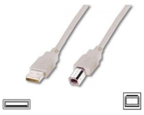 Gembird Cable USB 2.0 Tipo A/M-B/M 1.8 Mts Negro