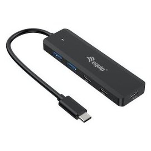 HUB USB-C EQUIP LIFE 128964 4 PUERTOS 2xUSB-A 3.0-SX3 HUB USB-C EQUIP LIFE 128964 4 PUERTOS 2xUSB-A 3.0