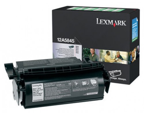 LEXMARK OPTRA T/610/612/614/616 Toner Corporativo Retornable, 25.000 paginas