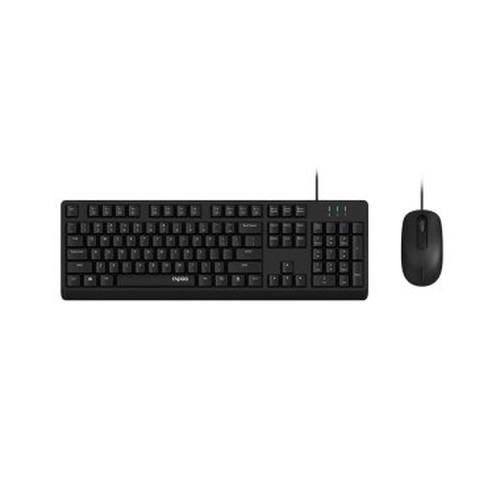 TECLADO Y MOUSE RAPOO NX1500 1000DPI CABLE 1,5m COLOR-DN2 TECLADO Y MOUSE RAPOO NX1500 1000DPI CABLE 1,5m COLOR