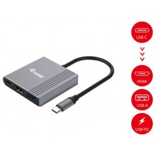 DOCKING USB-C EQUIP 133488 A 1xHDMI 4K USB-A USB-C PD