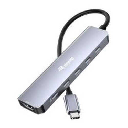 DOCKING USB-C 6-EN-1 EQUIP 133499 A 1xHDMI 4K 4xUSB-C