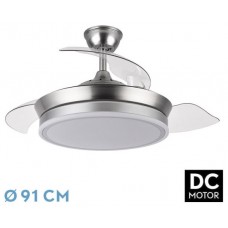 Ventilador dc bayomo niquel 72w 7200lm