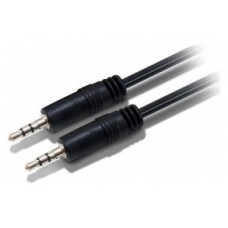 Cable Audio Mini Jack 3.5mm Macho Macho 2.5m Equip