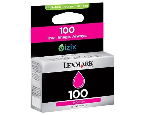 LEXMARK S/305/405/505/605 PRO/205/705/805/905 Cartucho de tinta Magenta Retornable nº100XL