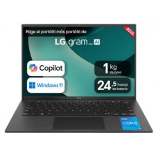 LG 14Z90RU-G.AP55B ordenador portatil Intel® Core™ i5 i5-1334U Portátil 35,6 cm (14") WUXGA 16 GB LPDDR4x-SDRAM 512 GB SSD Wi-Fi 6E (802.11ax) Windows 11 Pro Inglés Negro