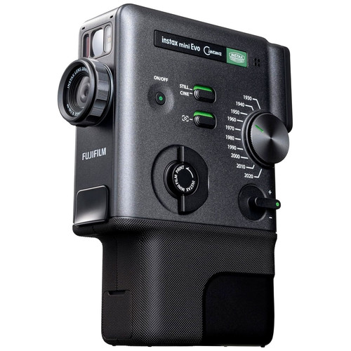 FUJIFILM INSTAX MINI EVO CINEMA BLACK / C&Aacute;MARA 3 EN 1: INSTANT&Aacute;NEA, IMPRESORA Y V&Iacute;DEO