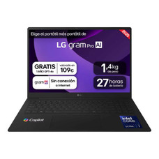 LG PORTÁTIL 16" WQXGA IPS INTEL CORE ULTRA 7 255H, 32GB LPDDR5X, SSD 1TB NVME, NVIDIA RTX 5050 8GB, DCI-P3 99%, BATERÍA 90WH, WINDOWS 11 HOME-MR216 LG PORTÁTIL 16" WQXGA IPS INTEL CORE ULTRA 7 255H, 32GB LPDDR5X, SSD 1TB NVME, NVIDIA RTX 5050 8GB, DCI-P3 99%, BATERÍA 90WH, WINDOWS 11 HOME