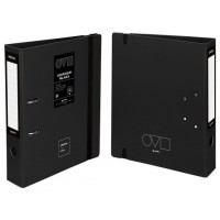 ARCHIVADOR A4 65MM EN POLYFOAM UNEQUAL MINIMAL NEGRO GRAFOPLAS 17262810 (Espera 4 dias)-2SX ARCHIVADOR A4 65MM EN POLYFOAM UNEQUAL MINIMAL NEGRO GRAFOPLAS 17262810 (Espera 4 dias)