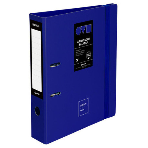 ARCHIVADOR A4 65MM EN POLYFOAM UNEQUAL MINIMAL AZUL GRAFOPLAS 17262830-MR2 ARCHIVADOR A4 65MM EN POLYFOAM UNEQUAL MINIMAL AZUL GRAFOPLAS 17262830