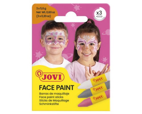 SET MAQUILLAJE FACE PAINT ESTUCHE DE 3 BARRAS FANTASY JOVI 175FA (Espera 4 dias)