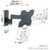 VOGEL"S TVM 1243 SOPORTE DE PARED PARA TV / 19" A 43"-M018 VOGEL"S TVM 1243 SOPORTE DE PARED PARA TV / 19" A 43"