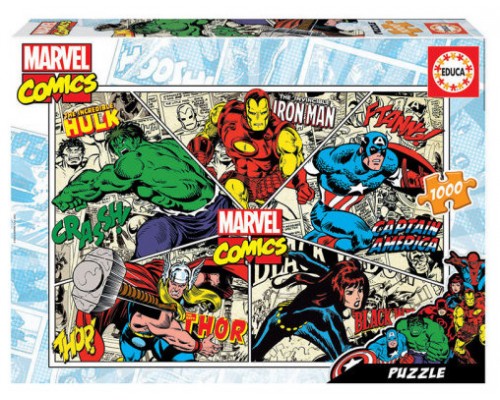 Educa Marvel Comics Puzzle rompecabezas 1000 pieza(s) (Espera 4 dias)