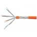 CABLE 1.000M BOBINA EQUIP CAT.7 S-FTP RIGIDO LSZH-