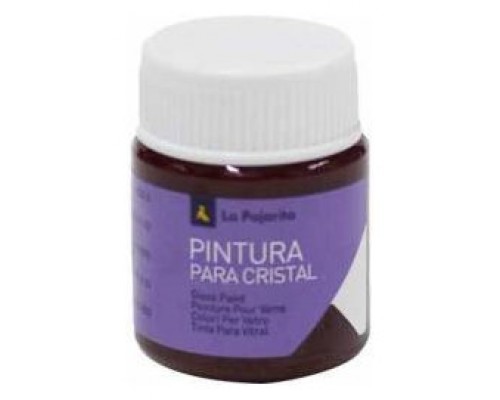 PINTURA PARA CRISTAL AL AGUA CA-03 ROJO. 25ML LA PAJARITA 189071 (Espera 4 dias)