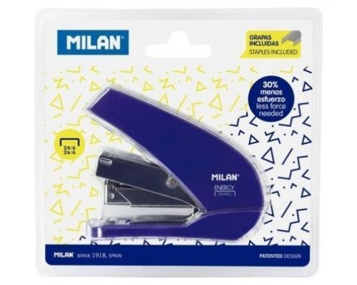 MILAN GRAPADORA COMPACTA ENERGY SAVING BLISTER AZUL