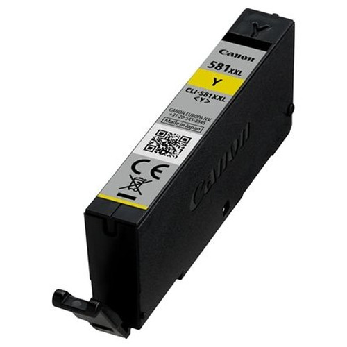 Canon Pixma TS615x/TS815x/TS915x/TR755x/TR855x Cartucho Amarillo CLI-581XXLHY-SX4 Canon Pixma TS615x/TS815x/TS915x/TR755x/TR855x Cartucho Amarillo CLI-581XXLHY