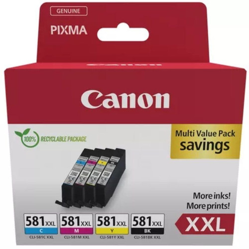 Cartucho tinta canon cli - 581xxl negro cian-MR15 Cartucho tinta canon cli - 581xxl negro cian