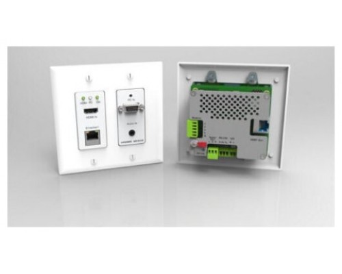 KRAMER AVSM HDMI, VGA, RS-232, ETH & AUDIO HDBASET TX ACTIVE WALL PLATE - WP-20/EU(B)-86 (20-80332190)