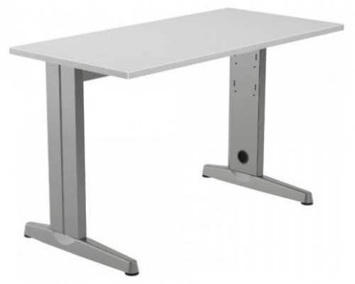 MESA DE OFICINA SERIE METAL 120X60 GRIS / GRIS ROCADA 2000AC02 (Espera 4 dias)