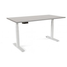 MESA 160CM REGULABLE EN ALTURA ELECTRICAMENTE. TABLERO COLOR GRIS ROCADA 2002XCR02 (Espera 4 dias)