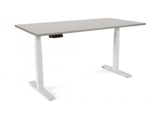 MESA 160CM REGULABLE EN ALTURA ELECTRICAMENTE. TABLERO COLOR GRIS ROCADA 2002XCR02 (Espera 4 dias)