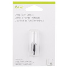 Cricut PC2003535 Set de 2 Lames Coupe Profonde, Plastique, Multicolore, 12 x 8 x 2 cm