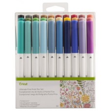 Cricut 2004060 rotulador Fino Negro, Azul, Verde, Magenta, Rojo, Turquesa, Amarillo 30 pieza(s)