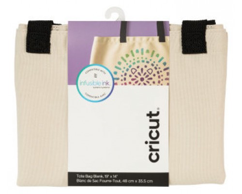 Cricut 2006829 bolsa de compras Beige, Negro Bolso grande