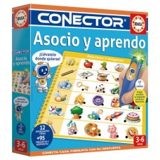 JUEGO CONECTOR ASOCIO Y APRENDO EDUCA BORRAS 20084 (Espera 4 dias)