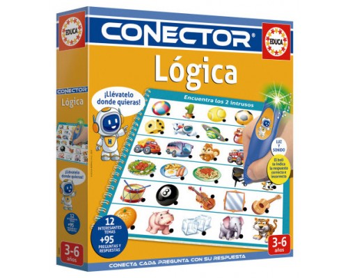 JUEGO CONECTOR LOGICA EDUCA BORRAS 20085 (Espera 4 dias)