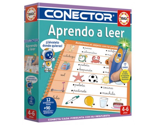 JUEGO CONECTOR LECTURA EDUCA BORRAS 20086 (Espera 4 dias)