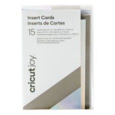 Cricut Insert Cards, Gray/Silver Holographic Tarjeta de felicitación estándar 15 pieza(s)