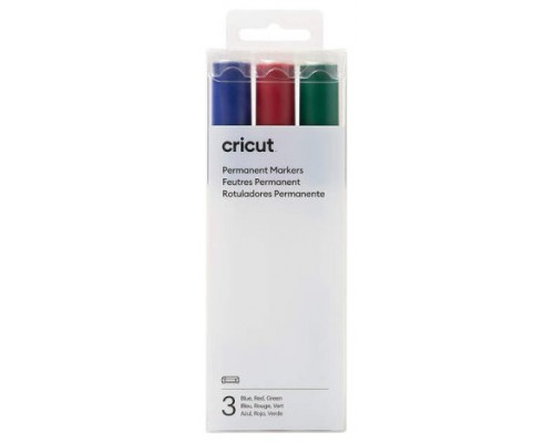 Cricut 2008876 marcador permanente Azul, Verde, Rojo 3 pieza(s)