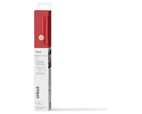 Cricut 2011591 vinilo adhesivo Permanente Rojo Brillante