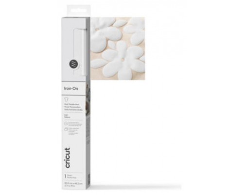 CRICUT PUFF IRON ON BLACK 30X48CM