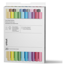 CRICUT ROTULADORES DE DOBLE PUNTA , SET ULTIMATE (20 UDS.) + ADAPTADOR
